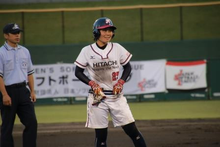 2塁打を放ちハニカム清原選手