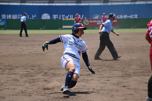 追い上げの３ベースヒットを放った#山口選手