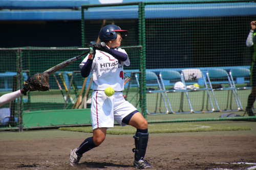 痛っ！死球を受けた#那須選手