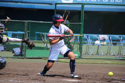 死球の#那須選手を確実に２塁へ送る#奥田選手