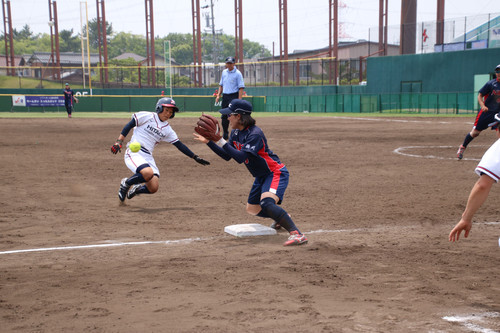 ３塁を取りに果敢に攻める#屋禰選手