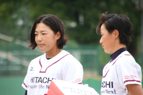 神奈川県代表の表彰を受ける両副主将！