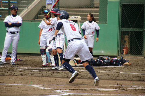 いい当たりのセカンドライナー！惜しいぞ倉本選手