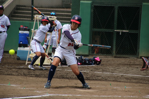 レフト前タイムリーヒットになります、代打の#木村選手