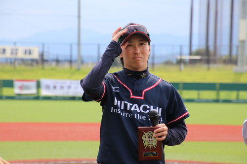 ２試合連続でMVP受賞！おめでとうございます！