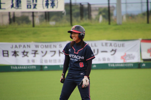 松岡選手のセンターオーバータイムリーﾋｯﾄ！先取点ゲット