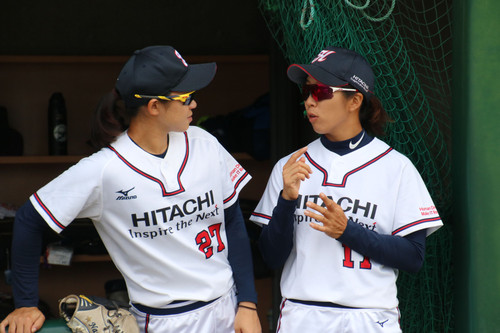 ピッチャーコンビ＃岡村選手＃近藤選手