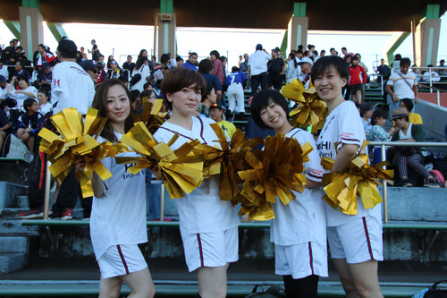 今年も保土ヶ谷で一緒に応援してくれたチアの皆さんです