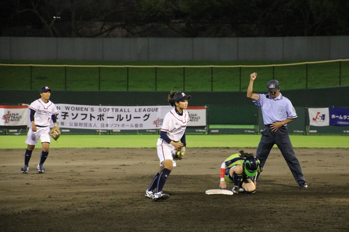 盗塁阻止！その② #那須選手