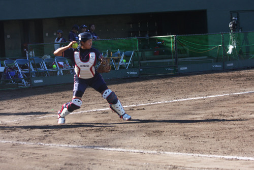 試合前のフィールディング #大越選手