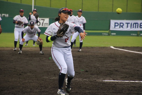 ノックを受ける木村選手