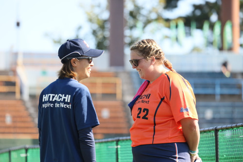 #栗田コーチと#チーク選手はやはり英語で会話ですかね？