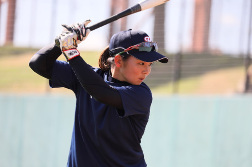 ひたすら打撃練習をする#那須選手