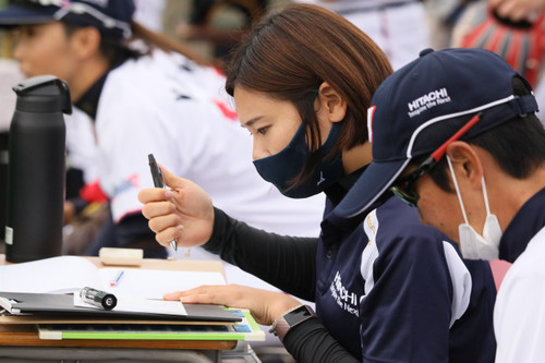 スコア記載も様になってきましたね#泉マネージャ