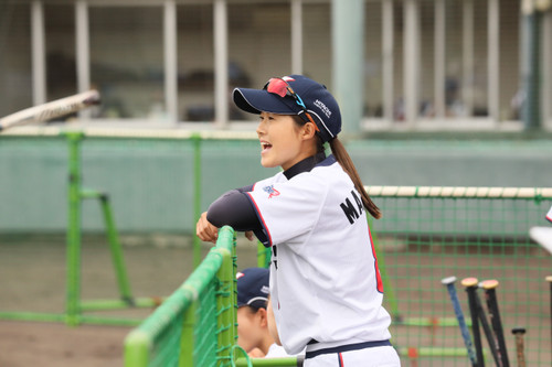 チームに声を掛ける#松岡選手