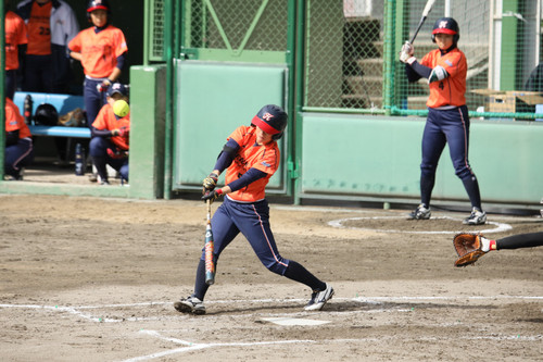 #屋禰選手レフトオーバーの２点タイムリー３塁打！！