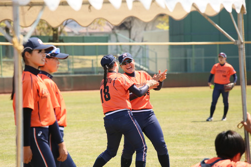 ストレッチ中＃炭谷選手＃坂本実選手