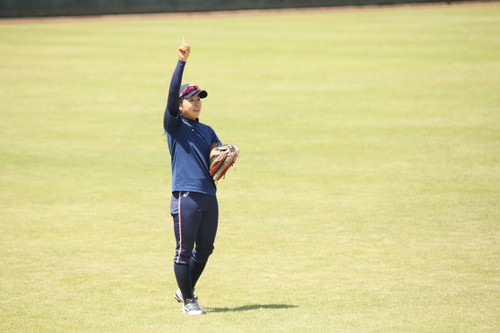 今日も頑張りまーす　＃山口選手