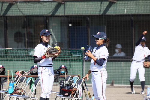 今日も勝とうね！　＃山本選手　＃加福選手