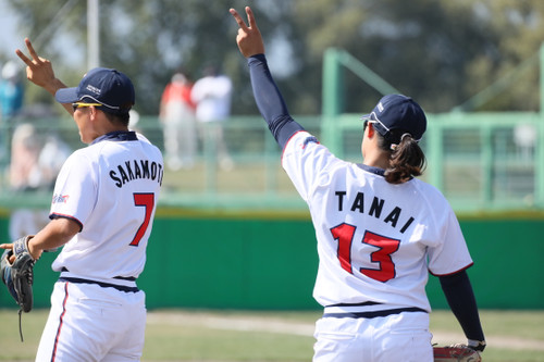 ツーアウト！！　＃坂本(結)選手　＃田内選手