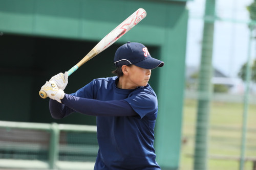 試合前練習①　＃杉浦選手