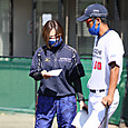 試合開始前も大忙しの#泉マネージャ