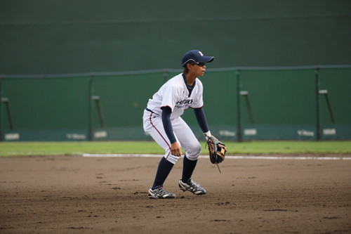 セカンド　♯鈴木(鮎)選手
