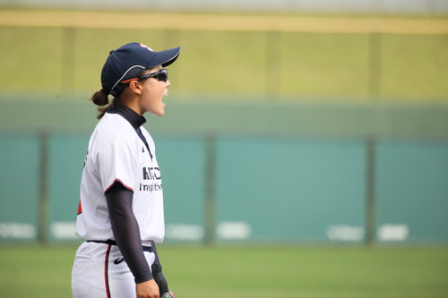 全力で声出す　♯高瀬選手