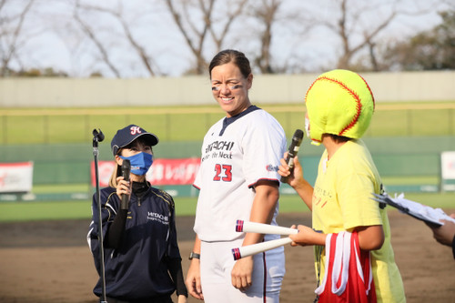 MVP!おめでと　♯リケッツ選手♯廣部さん