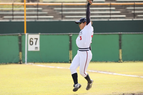 高～い！けど届くよ#高瀬選手