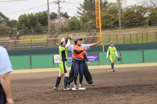 盗塁もできるんだよね#高瀬選手！エヘッ？