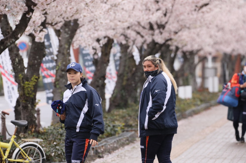名前に桜があるからね#坂本実桜選手