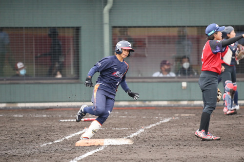反撃のきっかけとなった#鈴木(鮎)選手の2塁打