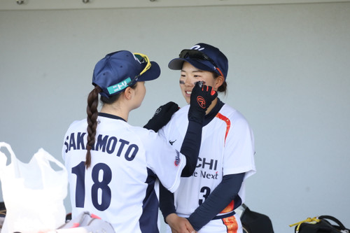 じっとしてて。＃坂本実選手から＃高瀬選手