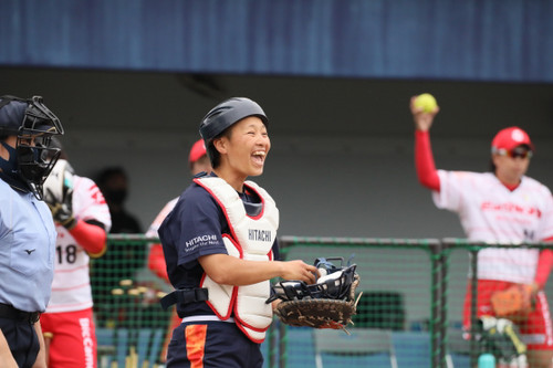 好調な滑り出しに笑顔。＃坂本結選手