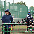 ピッチング練習　＃佐藤選手