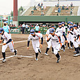 試合前ダッシュ