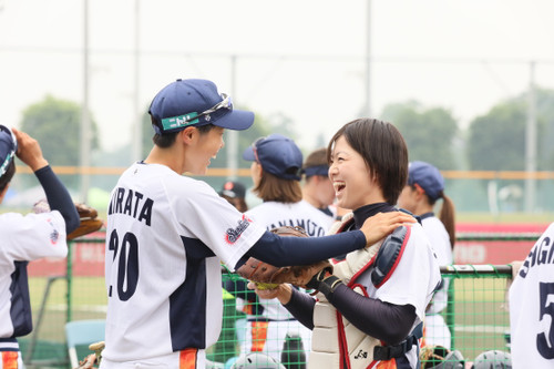 今日も一緒に頑張りましょう！　＃服部選手＃平田選手