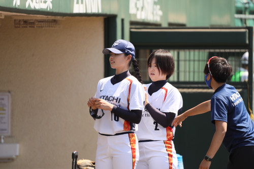 髪結ってよとか言ったかな#16佐藤選手、#２服部選手
