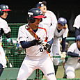 送りバント　＃鈴木(鮎）選手