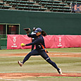 投手リレーで勝利　＃田内選手