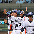 ハイタッチ！　＃堀口選手