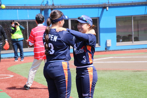 仲良しコンビ　＃フリッペン選手＃高瀬選手