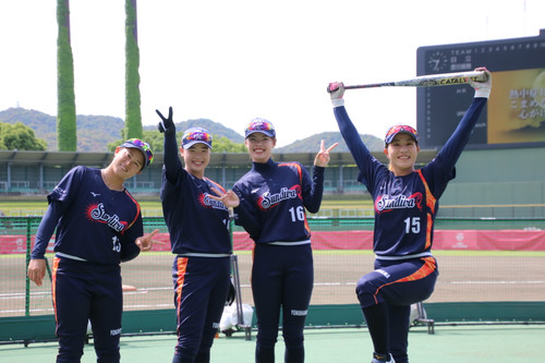 ピース！　＃田内選手＃坂本(実)選手＃佐藤選手＃山口選手