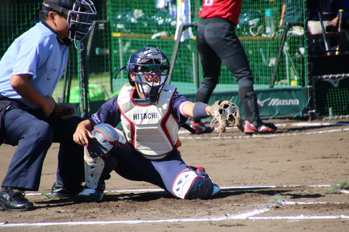キャッチャー　＃坂本(結)選手
