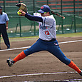 ダイナミックなピッチング#田内選手