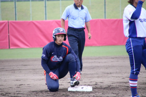 ２塁まで到達#笠原選手