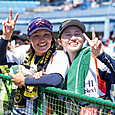 勝った時はこの笑顔