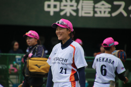 #後藤選手も笑顔準備中