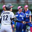 外野まで飛ばすよ～#鈴木選手